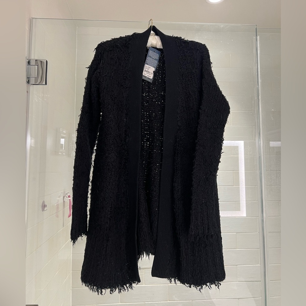 True Religion Black Women's Cardigan